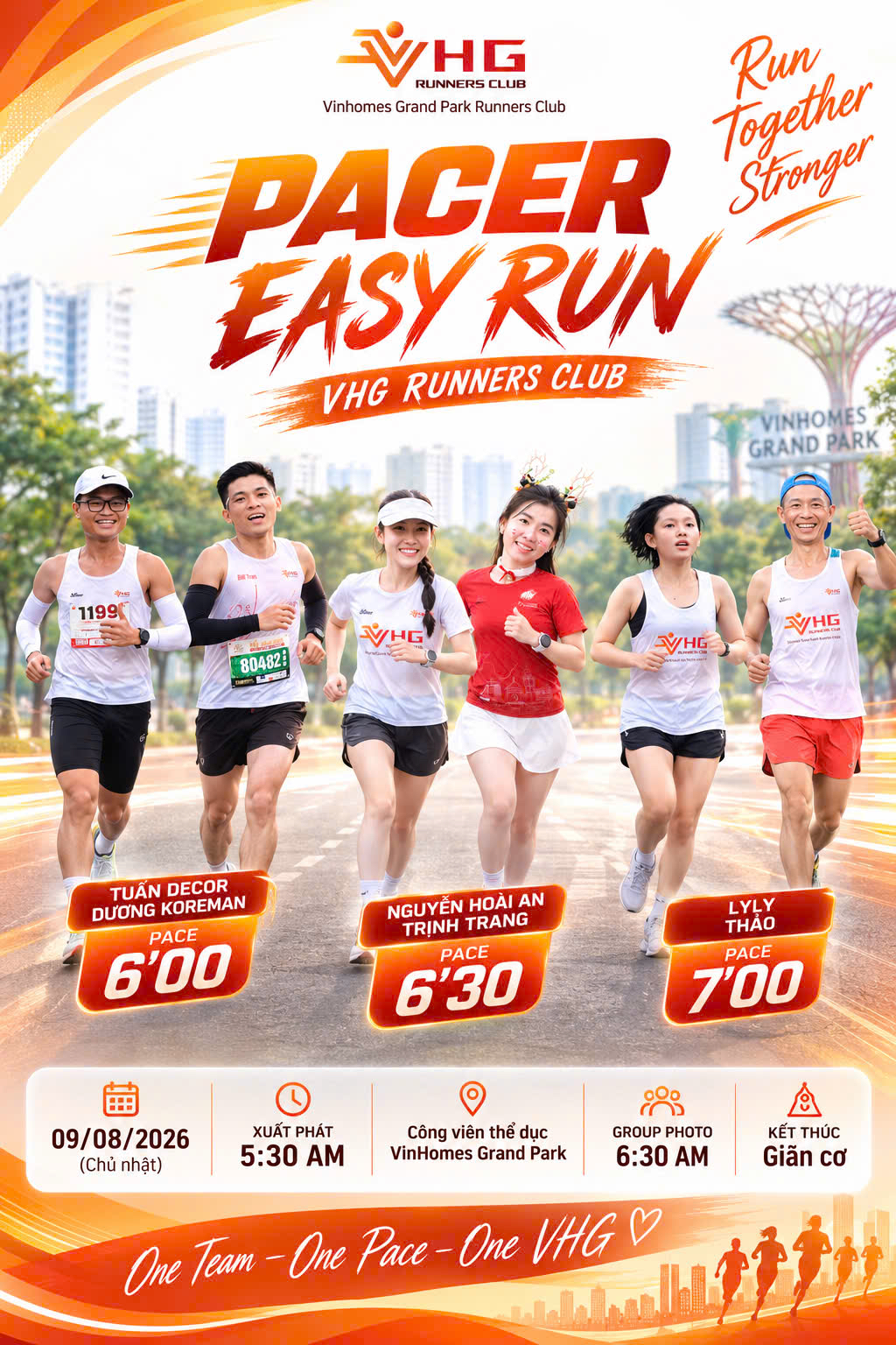 VHG RUNNERS CLUB - WEEKEND RUN 09/08/2026