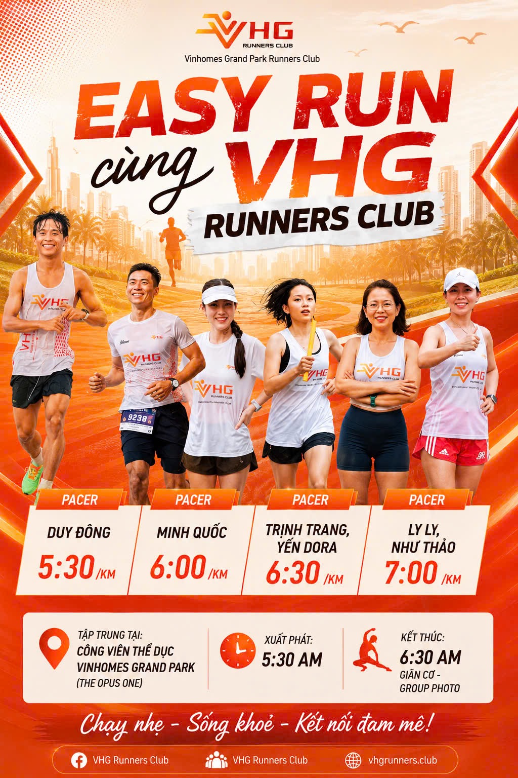 VHG RUNNERS CLUB - WEEKEND RUN 23/08/2026