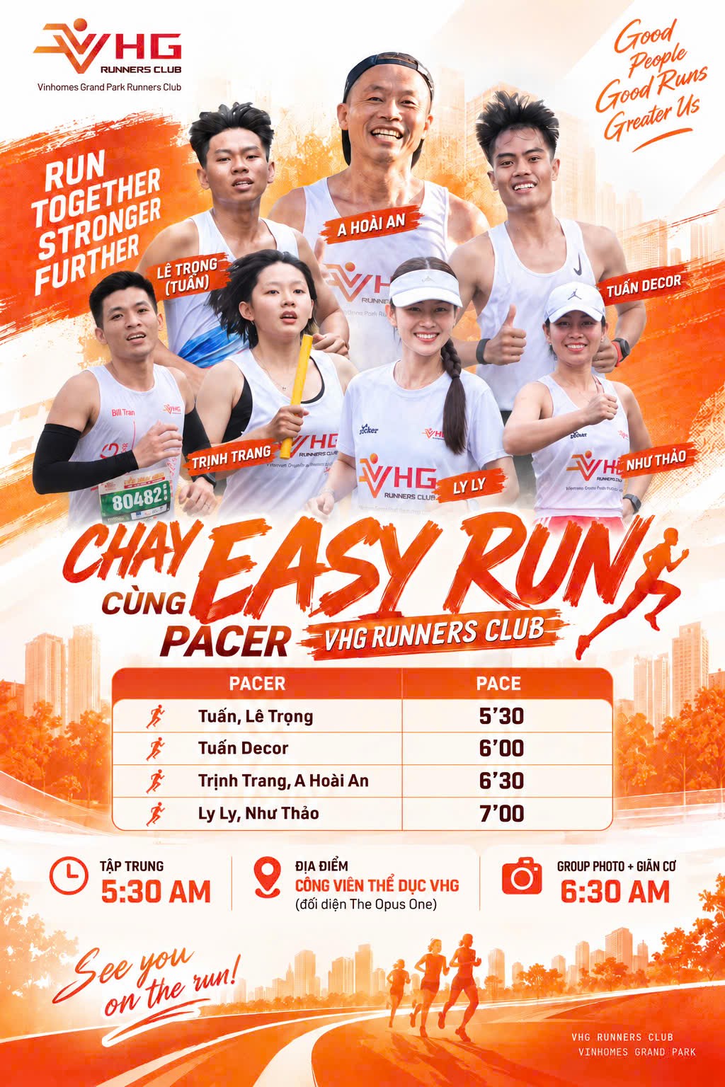 VHG RUNNERS CLUB - WEEKEND RUN 06/09/2026